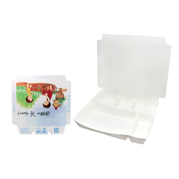 502 upper and lower five-square paper lunch box.jpg