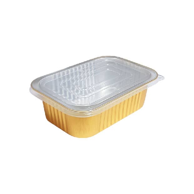 C184-930  rectangular aluminum foil box gold 930ml.jpg